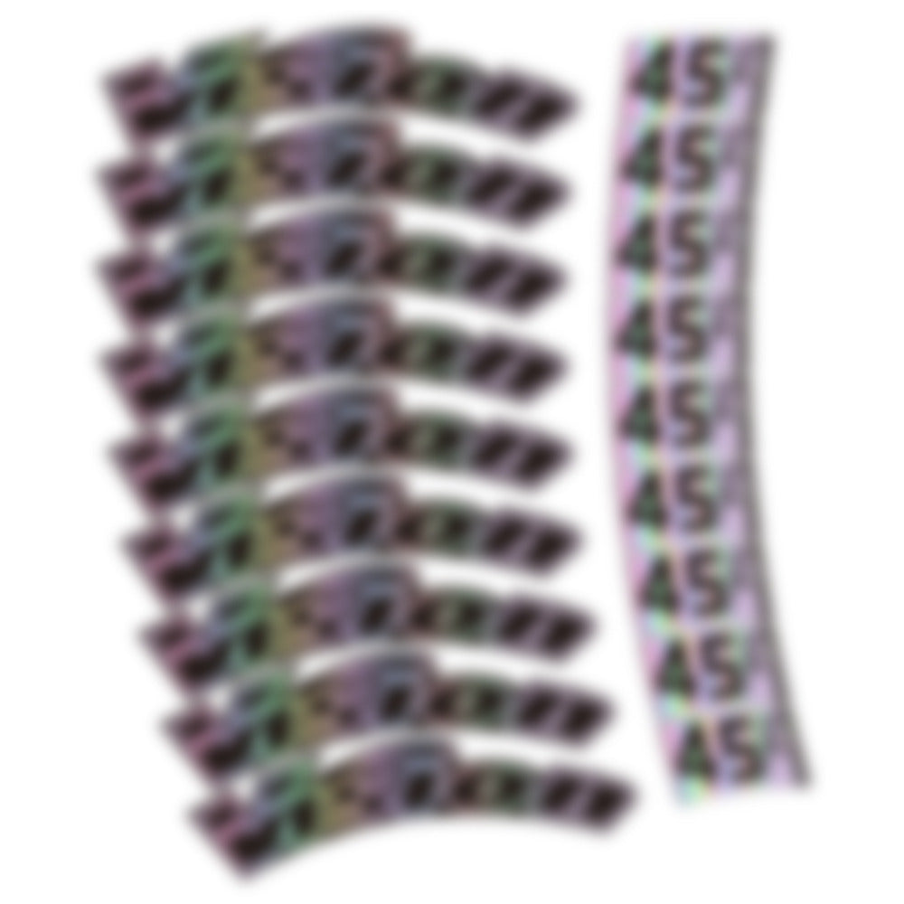 Compatible Decal Visixn Metron 45 SL Disc, Road Wheel, bike sticker vinyl
