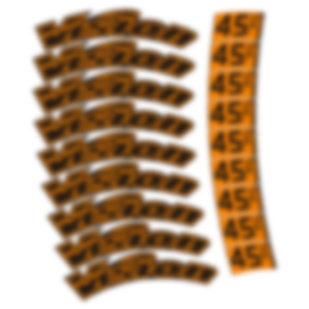 Compatible Decal Visixn Metron 45 SL Disc, Road Wheel, bike sticker vinyl