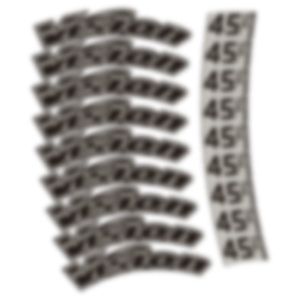 Compatible Decal Visixn Metron 45 SL Disc, Road Wheel, bike sticker vinyl