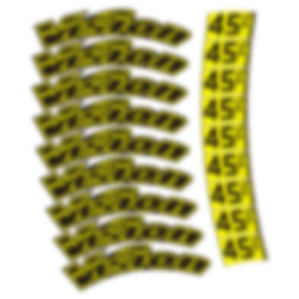 Compatible Decal Visixn Metron 45 SL Disc, Road Wheel, bike sticker vinyl