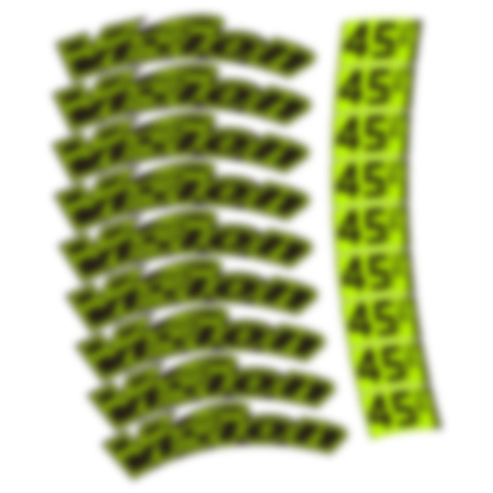 Compatible Decal Visixn Metron 45 SL Disc, Road Wheel, bike sticker vinyl