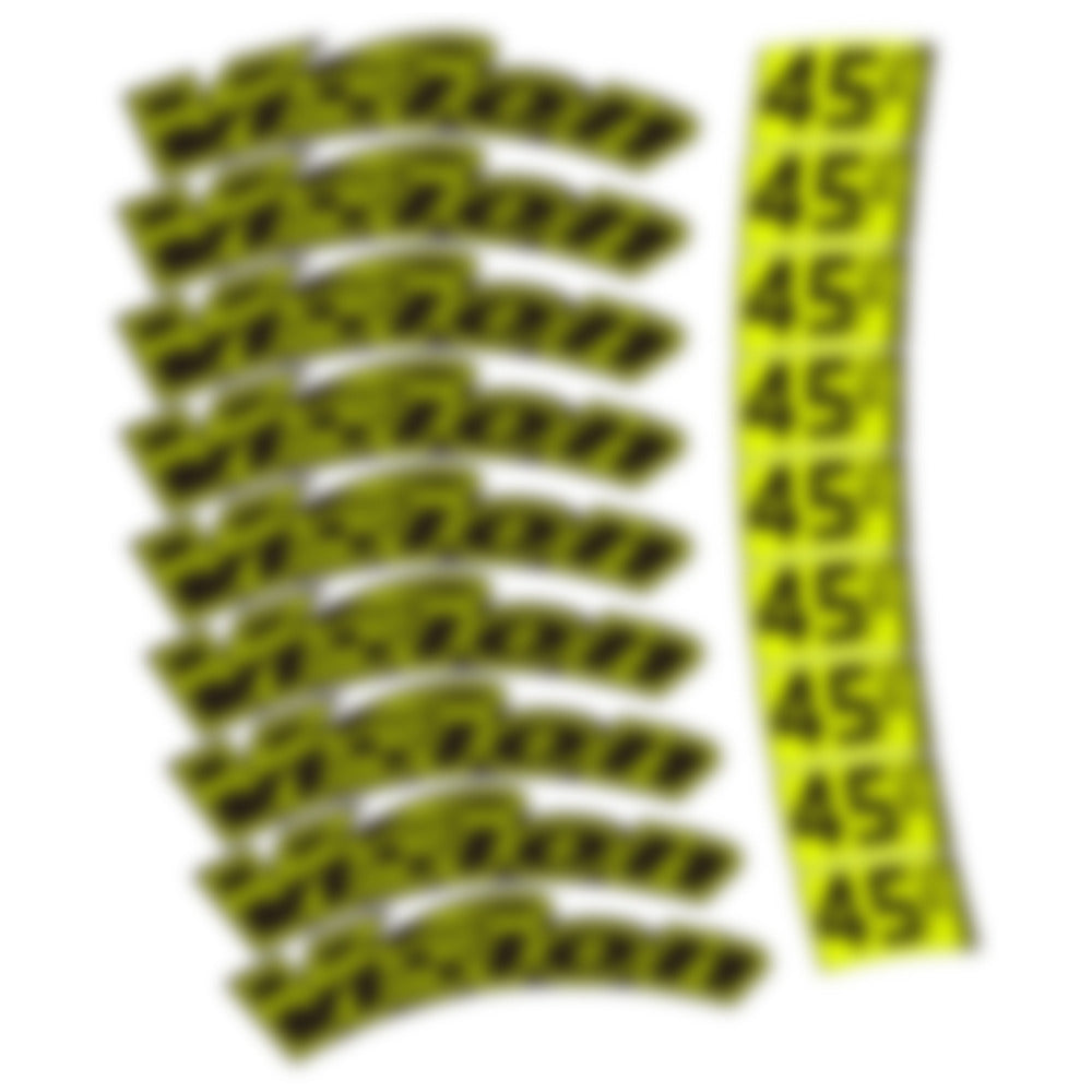 Decal for Visixn Metron 45 SL Disc, Road Wheel, bike sticker vinyl