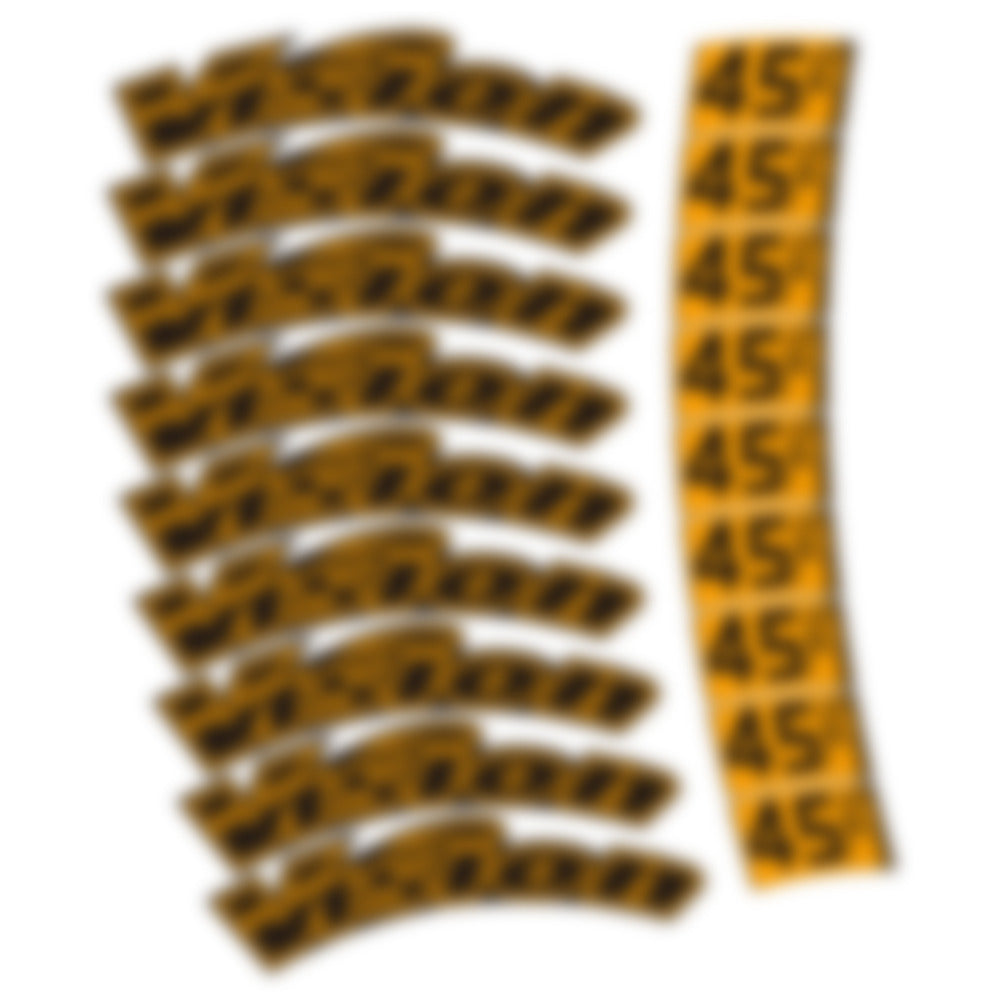 Compatible Decal Visixn Metron 45 SL Disc, Road Wheel, bike sticker vinyl