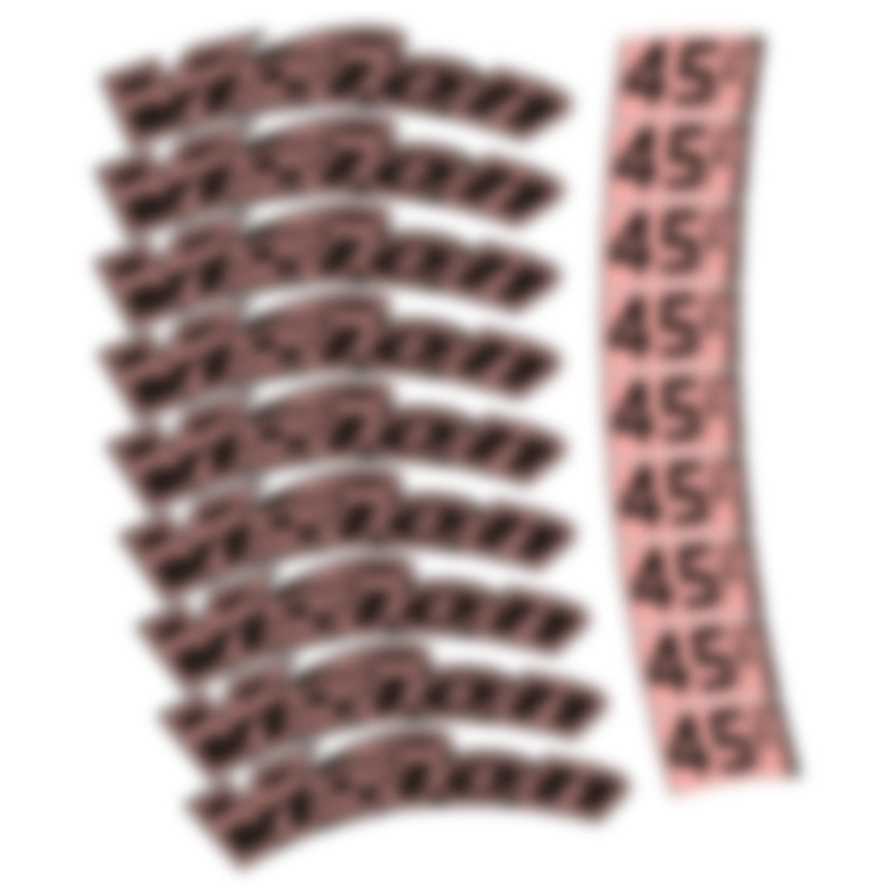 Decal for Visixn Metron 45 SL Disc, Road Wheel, bike sticker vinyl