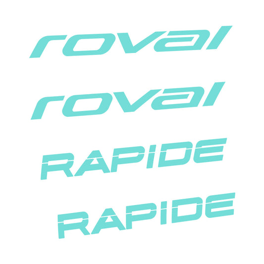 Stickers for Roval Rapide Carbon, Handlebar vinyl decals
