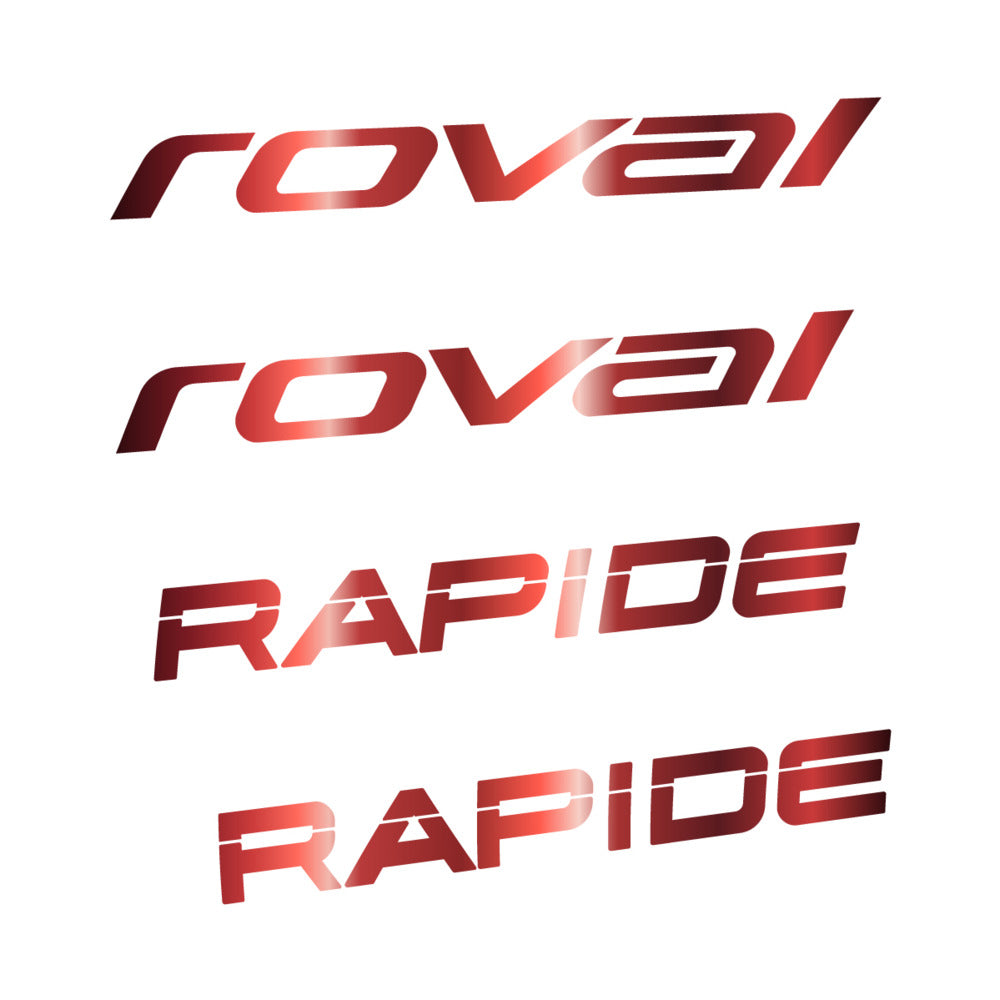 Stickers for Roval Rapide Carbon, Handlebar vinyl decals