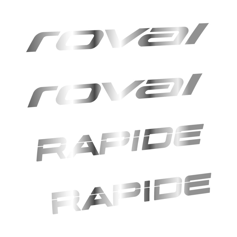 Stickers for Roval Rapide Carbon, Handlebar vinyl decals