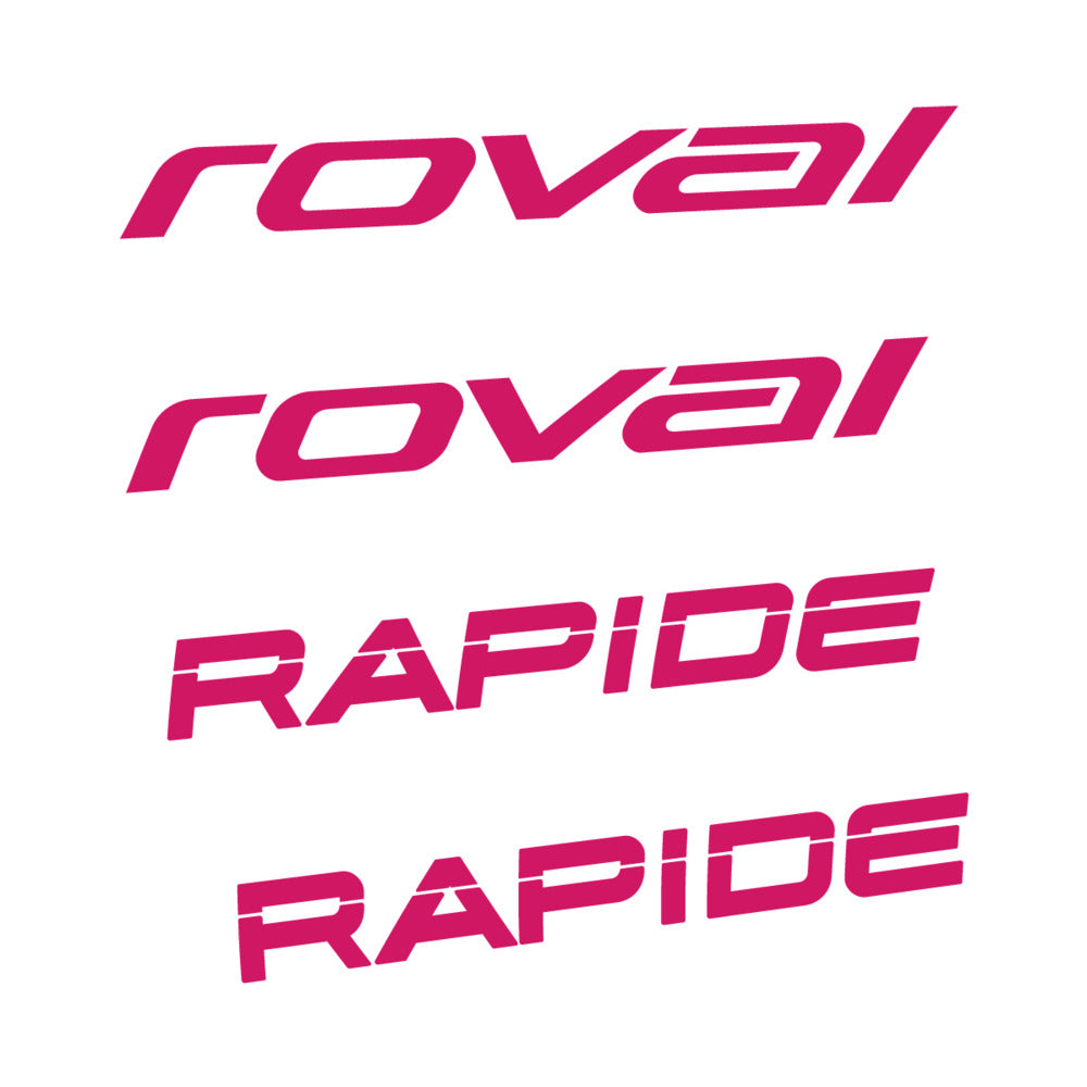 Stickers for Roval Rapide Carbon, Handlebar vinyl decals