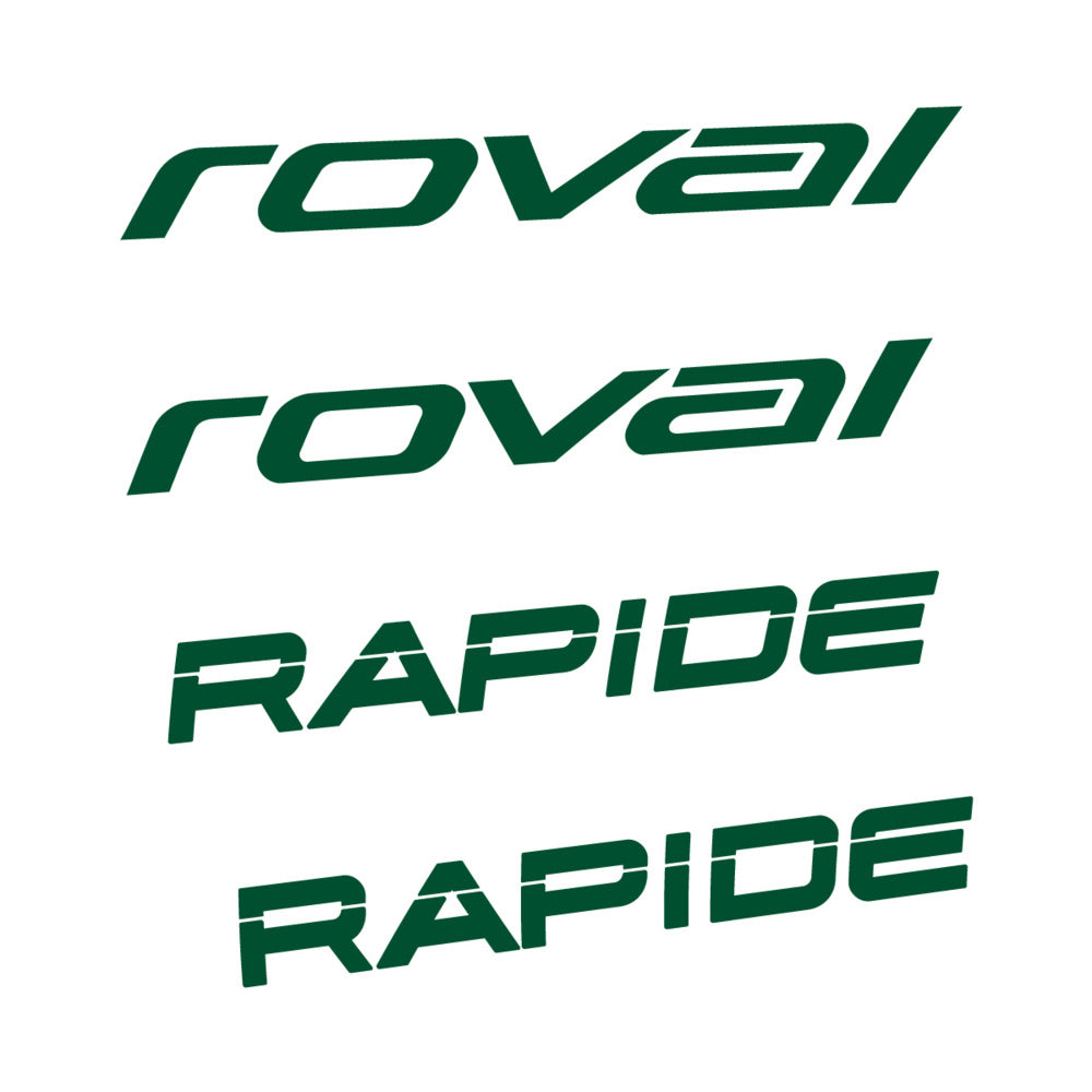 Stickers for Roval Rapide Carbon, Handlebar vinyl decals