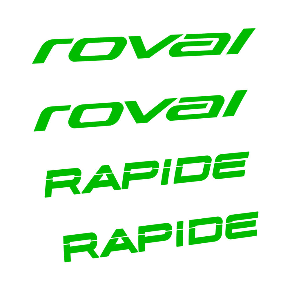 Stickers for Roval Rapide Carbon, Handlebar vinyl decals
