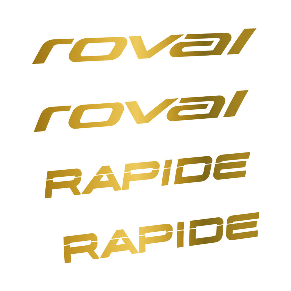 Stickers for Roval Rapide Carbon, Handlebar vinyl decals