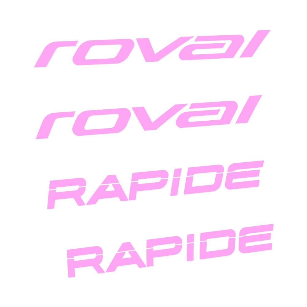 Stickers for Roval Rapide Carbon, Handlebar vinyl decals
