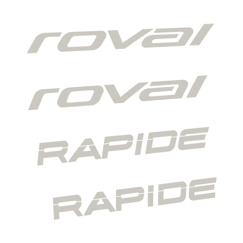 Stickers for Roval Rapide Carbon, Handlebar vinyl decals
