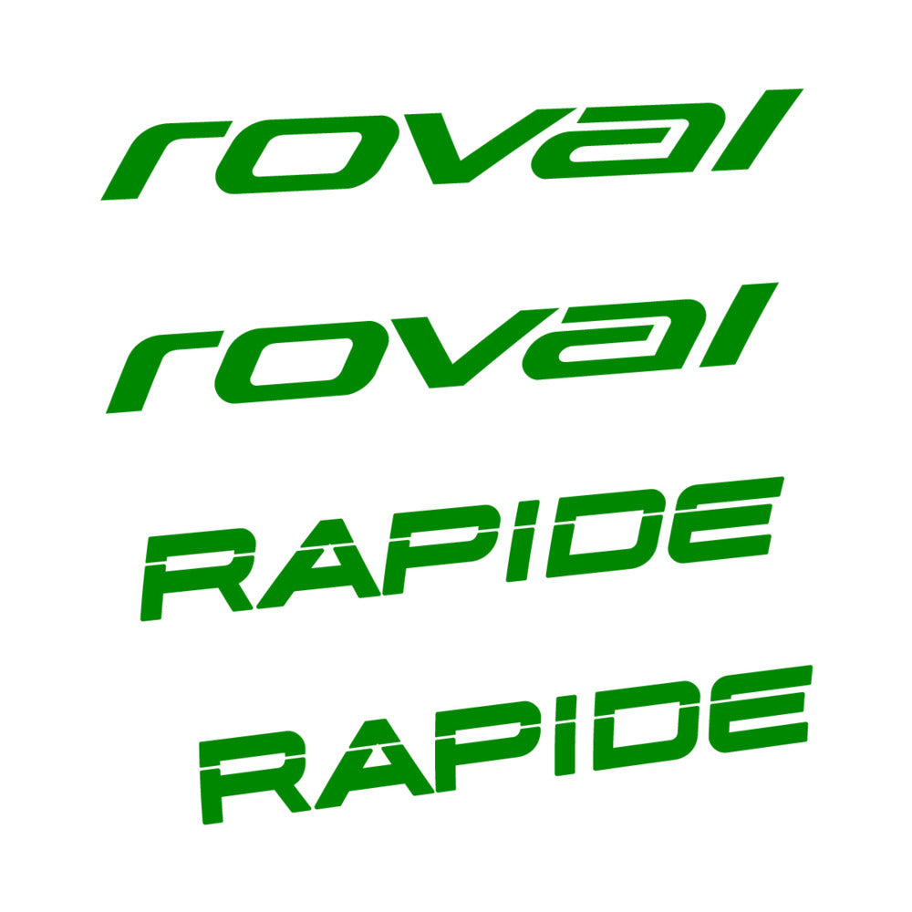 Stickers for Roval Rapide Carbon, Handlebar vinyl decals