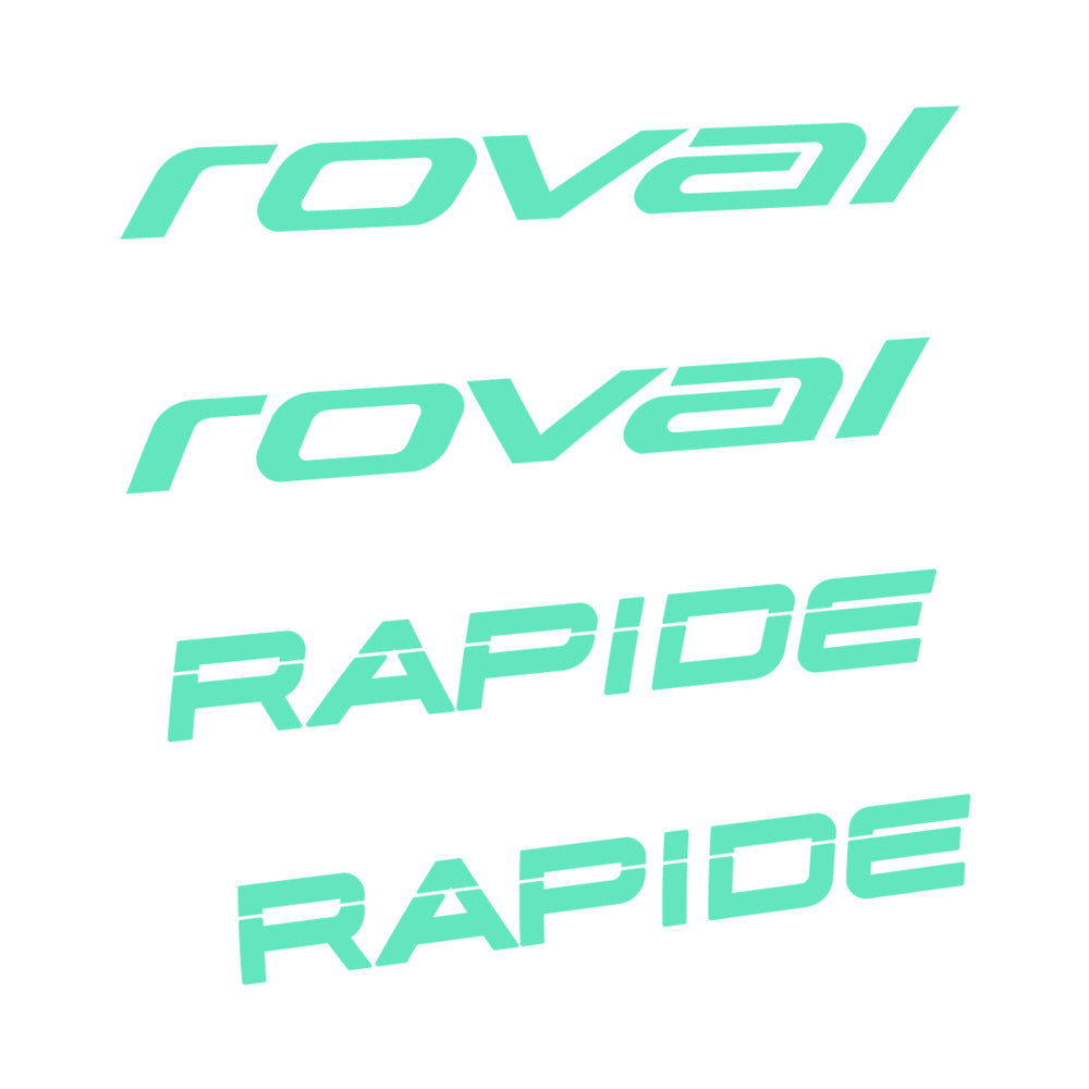 Stickers for Roval Rapide Carbon, Handlebar vinyl decals