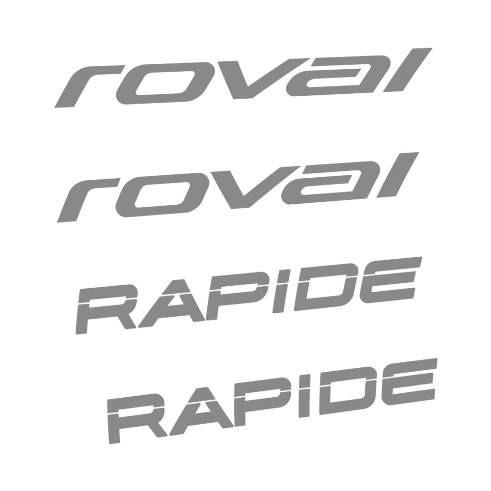 Stickers for Roval Rapide Carbon, Handlebar vinyl decals
