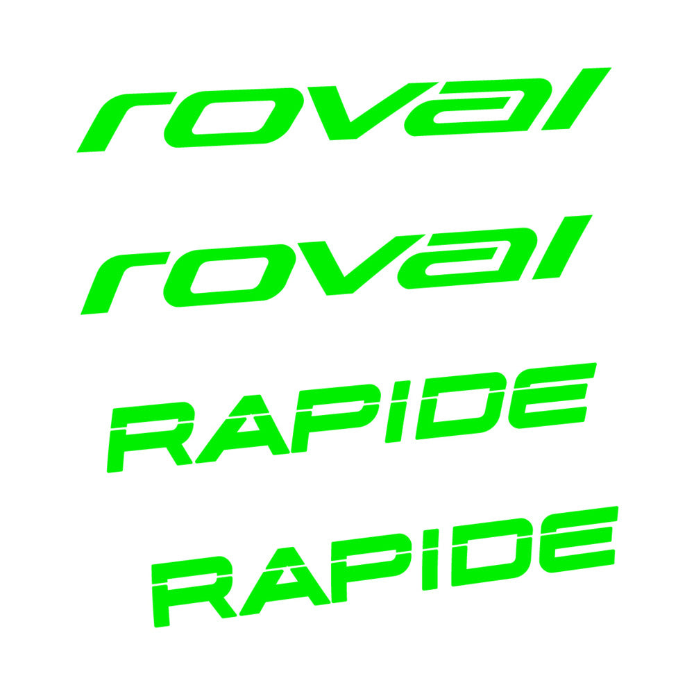 Stickers for Roval Rapide Carbon, Handlebar vinyl decals