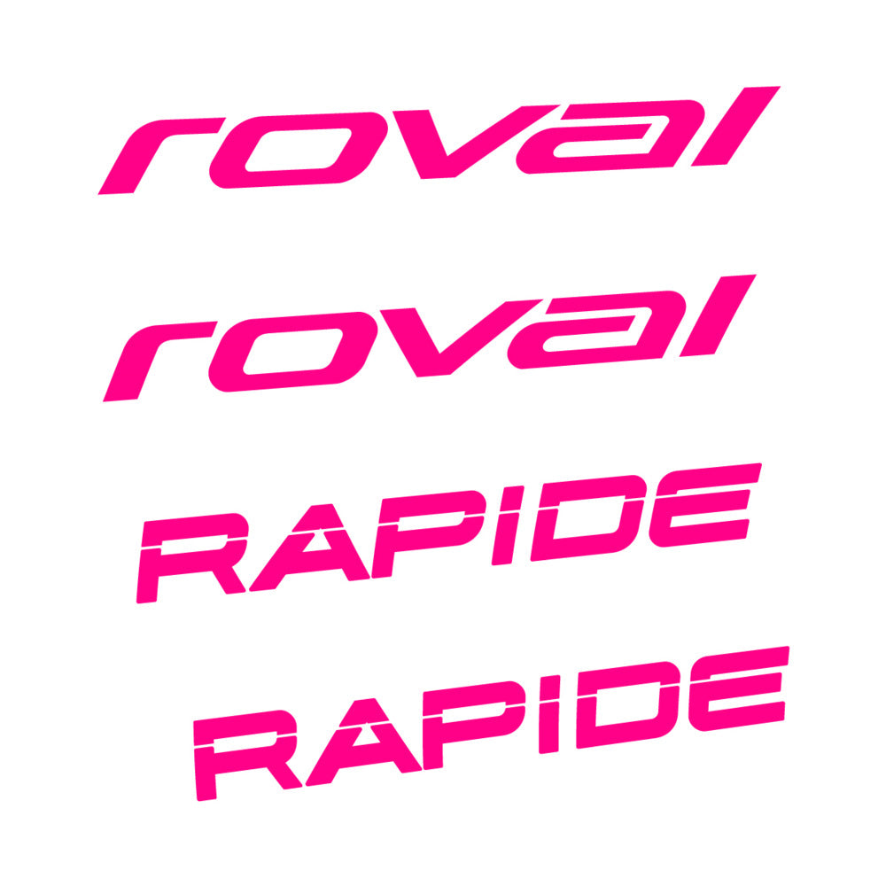 Stickers for Roval Rapide Carbon, Handlebar vinyl decals