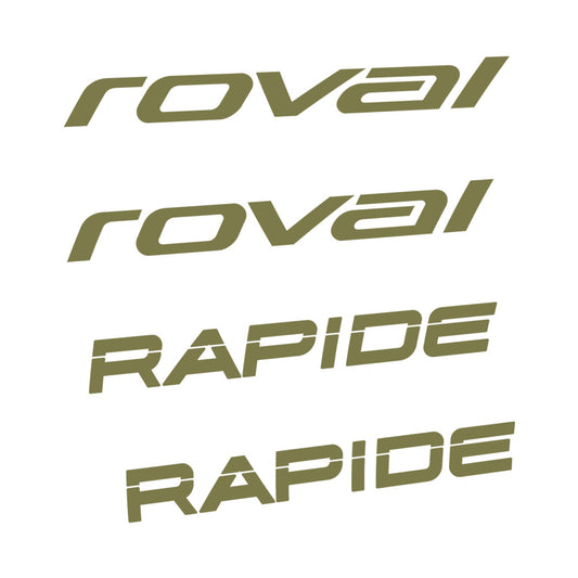 Khaki decal for Roval Rapide Carbon handlebar – bike sticker vinyl