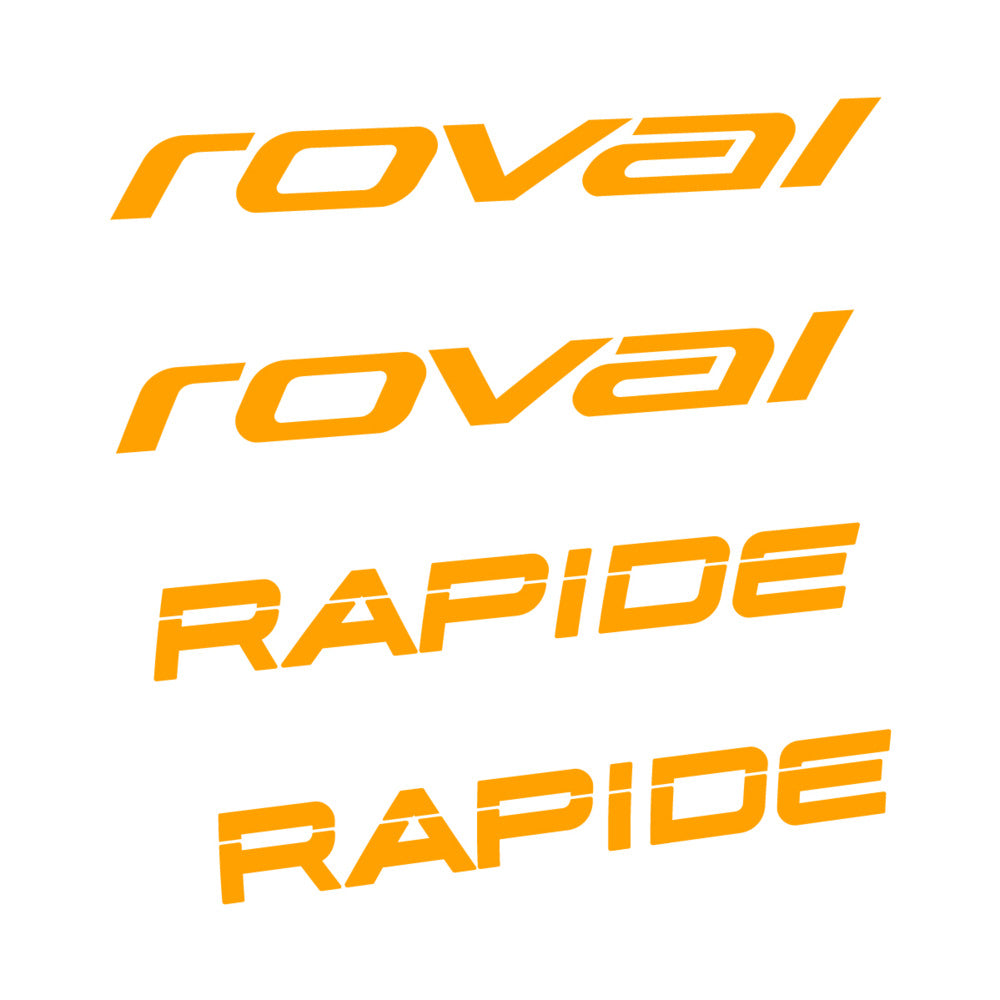 Stickers for Roval Rapide Carbon, Handlebar vinyl decals