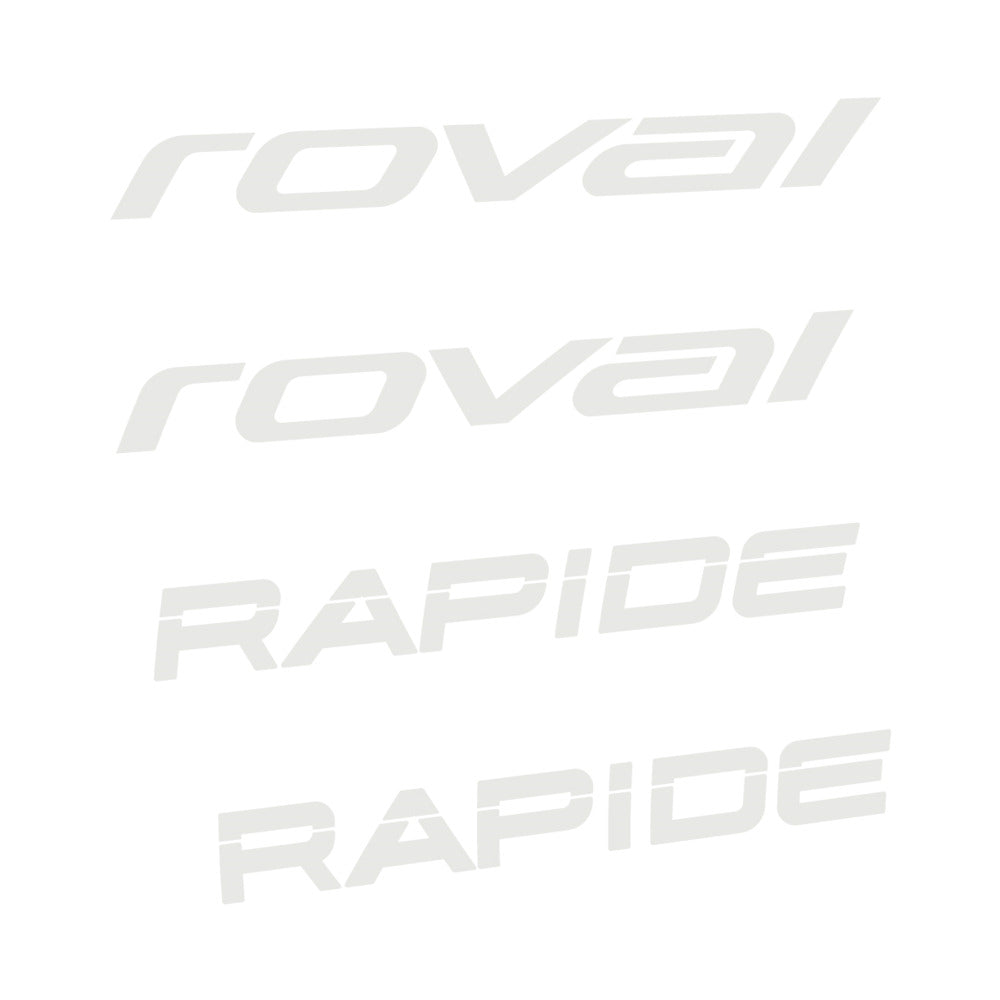 Stickers for Roval Rapide Carbon, Handlebar vinyl decals