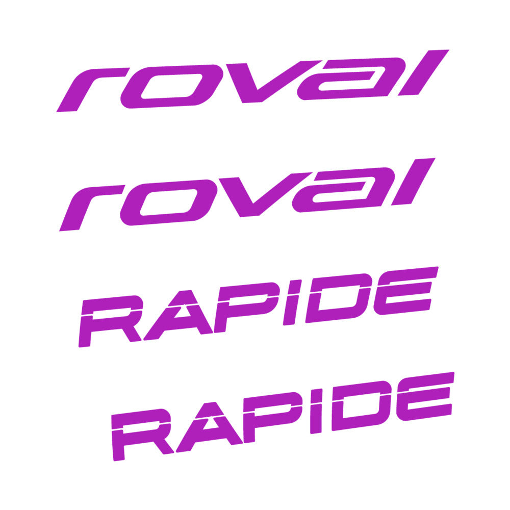 Stickers for Roval Rapide Carbon, Handlebar vinyl decals