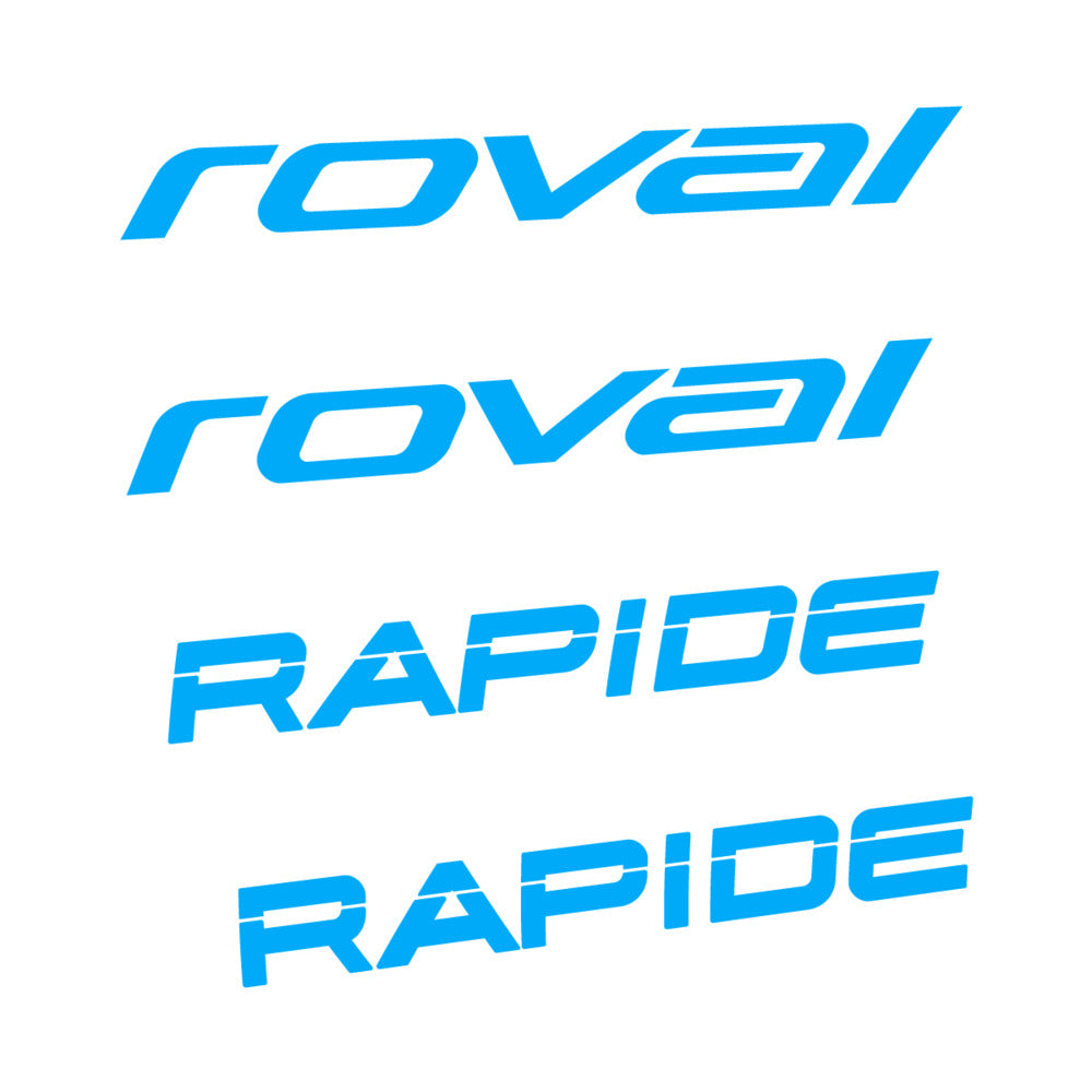 Stickers for Roval Rapide Carbon, Handlebar vinyl decals
