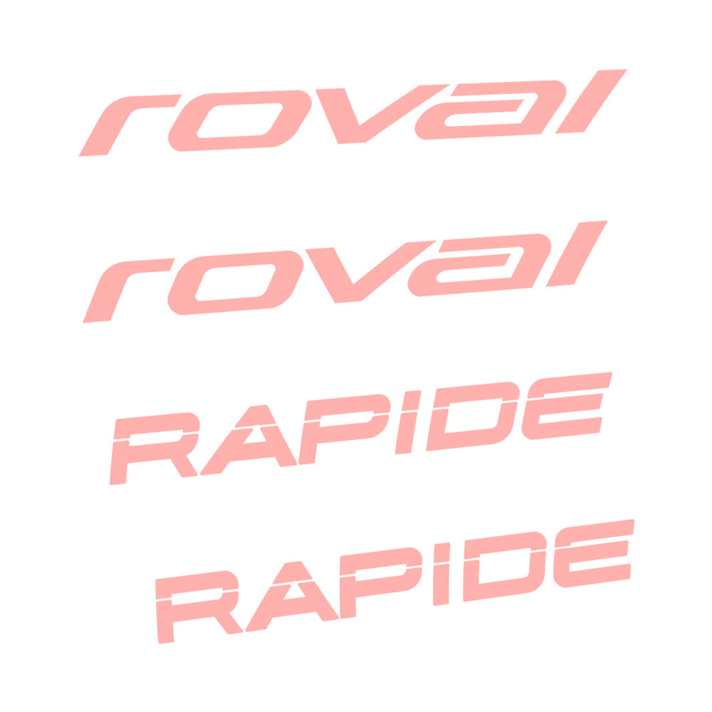 Stickers for Roval Rapide Carbon, Handlebar vinyl decals
