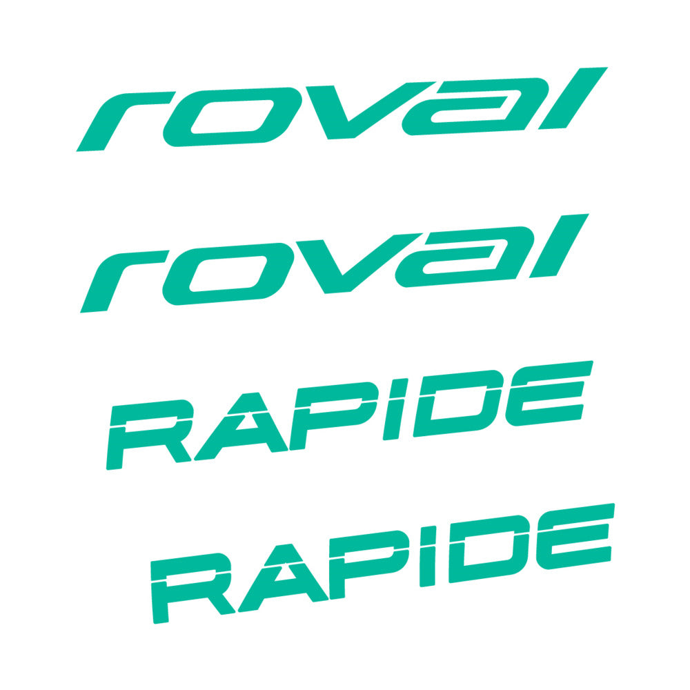 Stickers for Roval Rapide Carbon, Handlebar vinyl decals