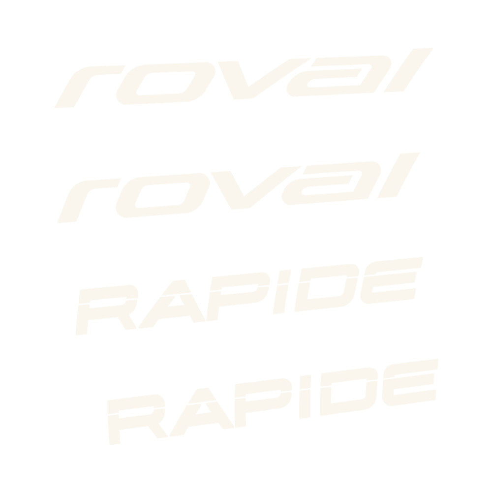 Stickers for Roval Rapide Carbon, Handlebar vinyl decals