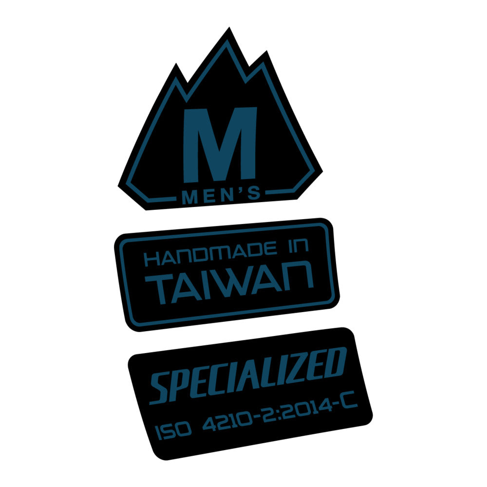 Stickers for Specialized S-Works MTB, Frame vinyl decals - Dark Lake