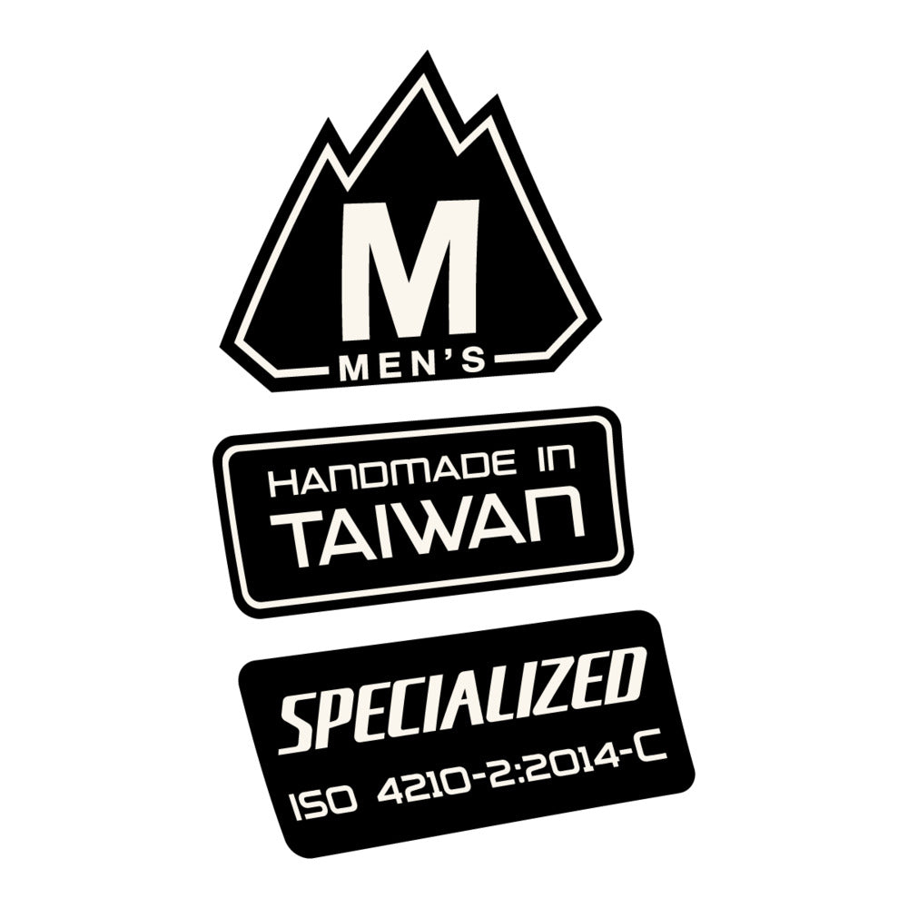 Stickers for Specialized S-Works MTB, Frame vinyl decals - Bone White