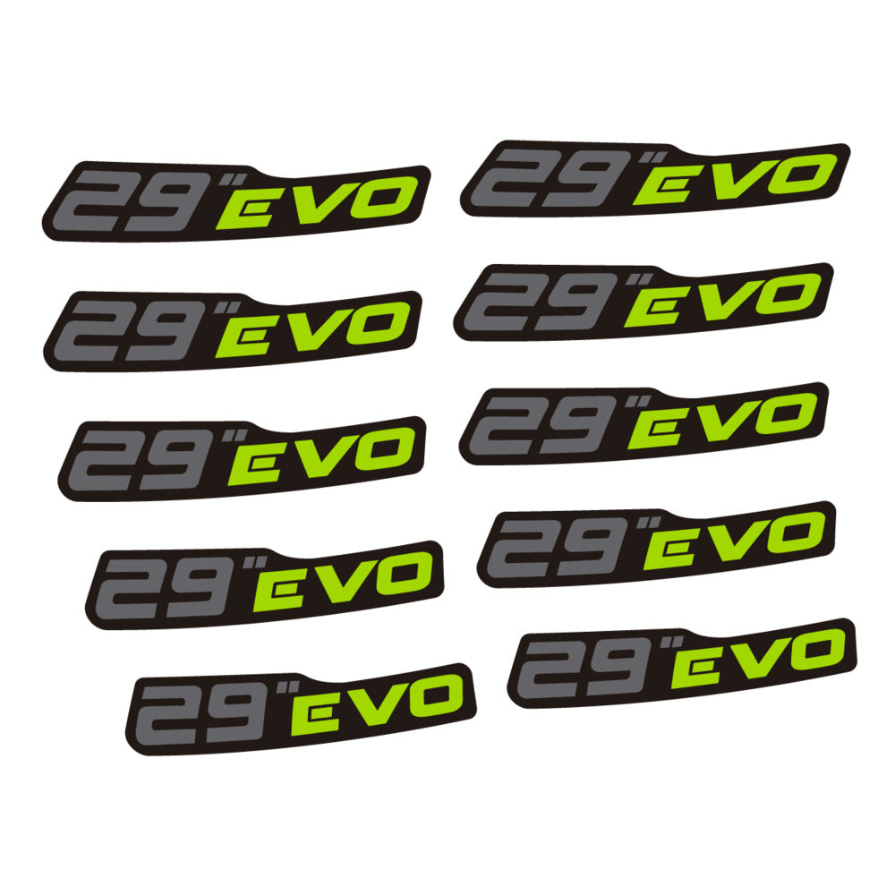 Stickers for Prxgress Evo Aluminium 2020, Mountain Wheel 29" vinyl decals (v2)
