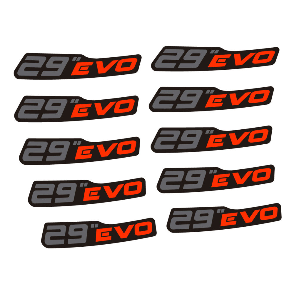 Stickers for Prxgress Evo Aluminium 2020, Mountain Wheel 29" vinyl decals (v2)