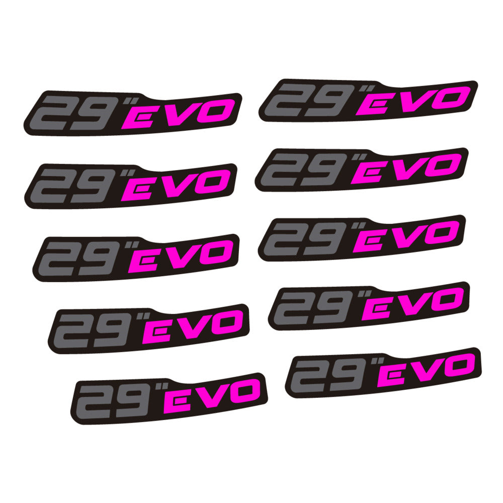 Stickers for Prxgress Evo Aluminium 2020, Mountain Wheel 29" vinyl decals (v2)
