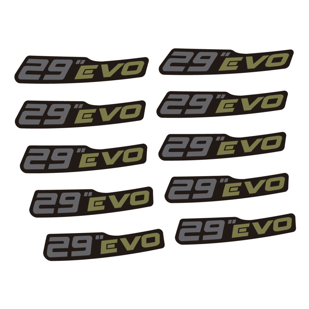Stickers for Prxgress Evo Aluminium 2020, Mountain Wheel 29" vinyl decals (v2)