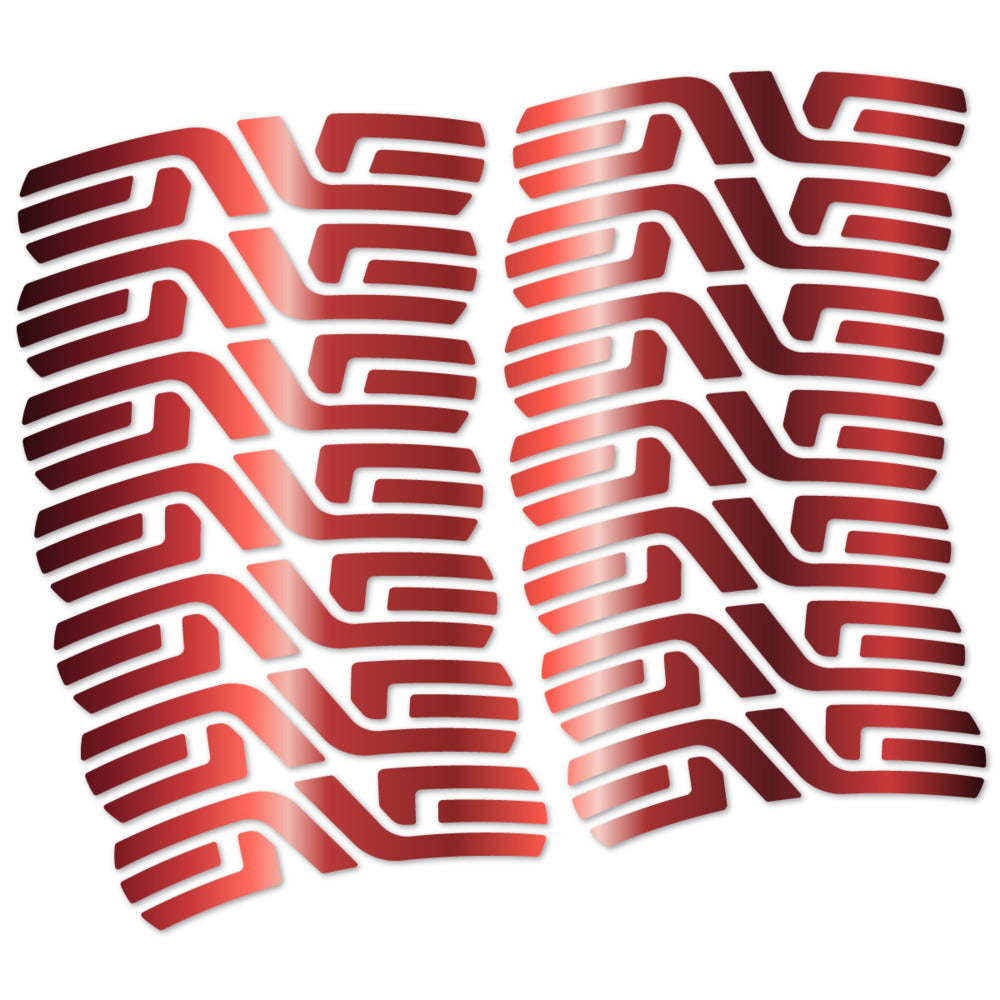 Stickers for ENVE SES 3.4 Disc Carbon Perfil 43 mm, Road Wheel vinyl decals - Copper