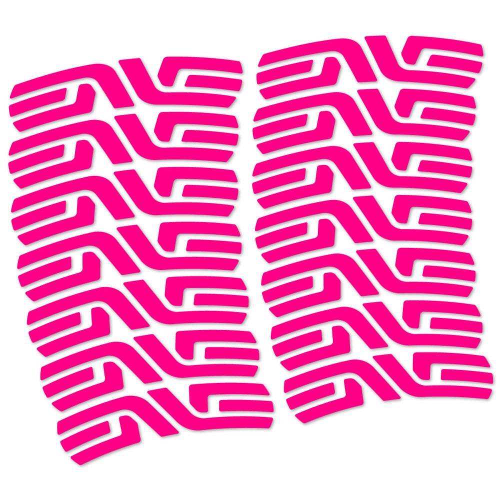 Stickers for ENVE SES 3.4 Disc Carbon Perfil 43 mm, Road Wheel vinyl decals - Fuchsia