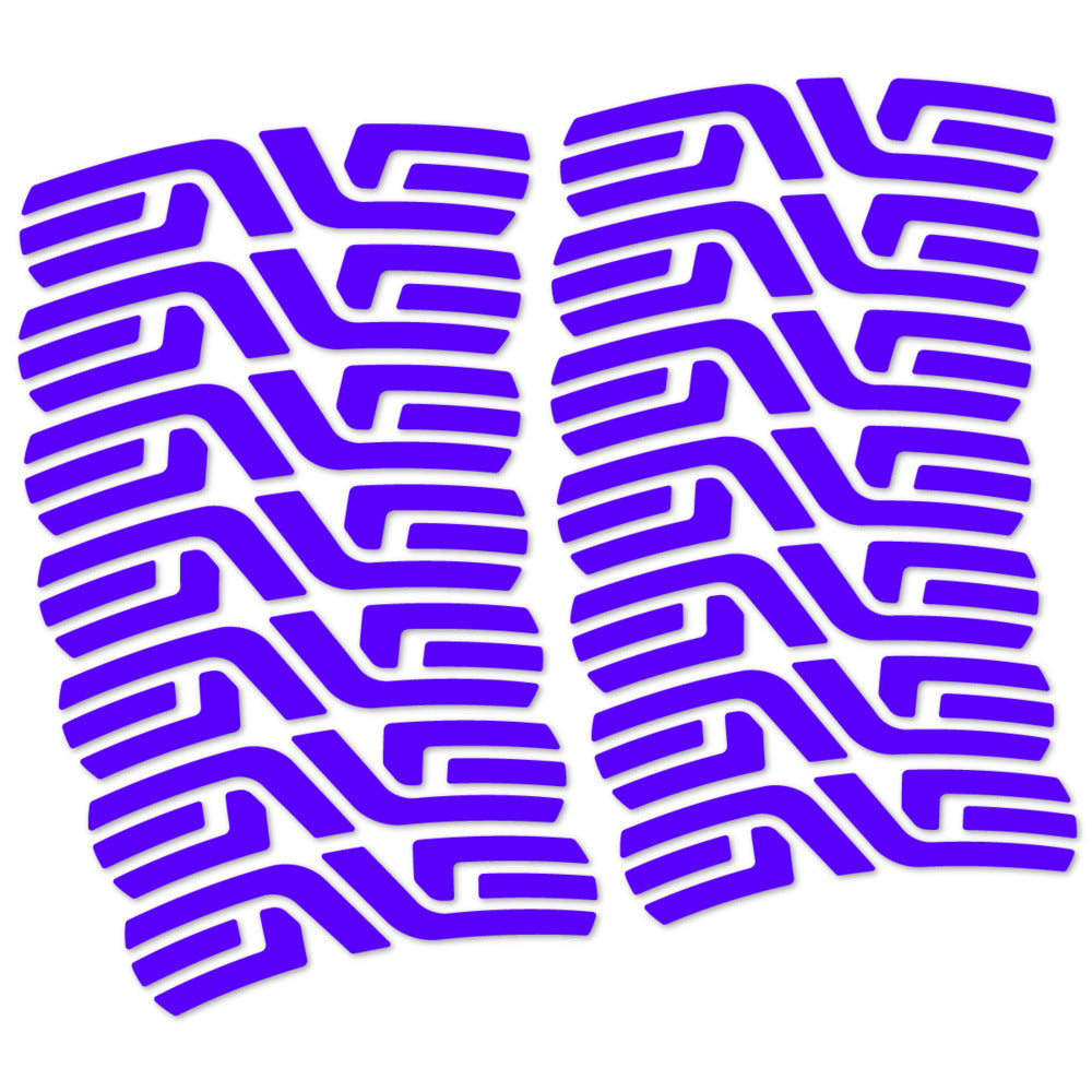 Stickers for ENVE SES 3.4 Disc Carbon Perfil 43 mm, Road Wheel vinyl decals - Reflex Blue
