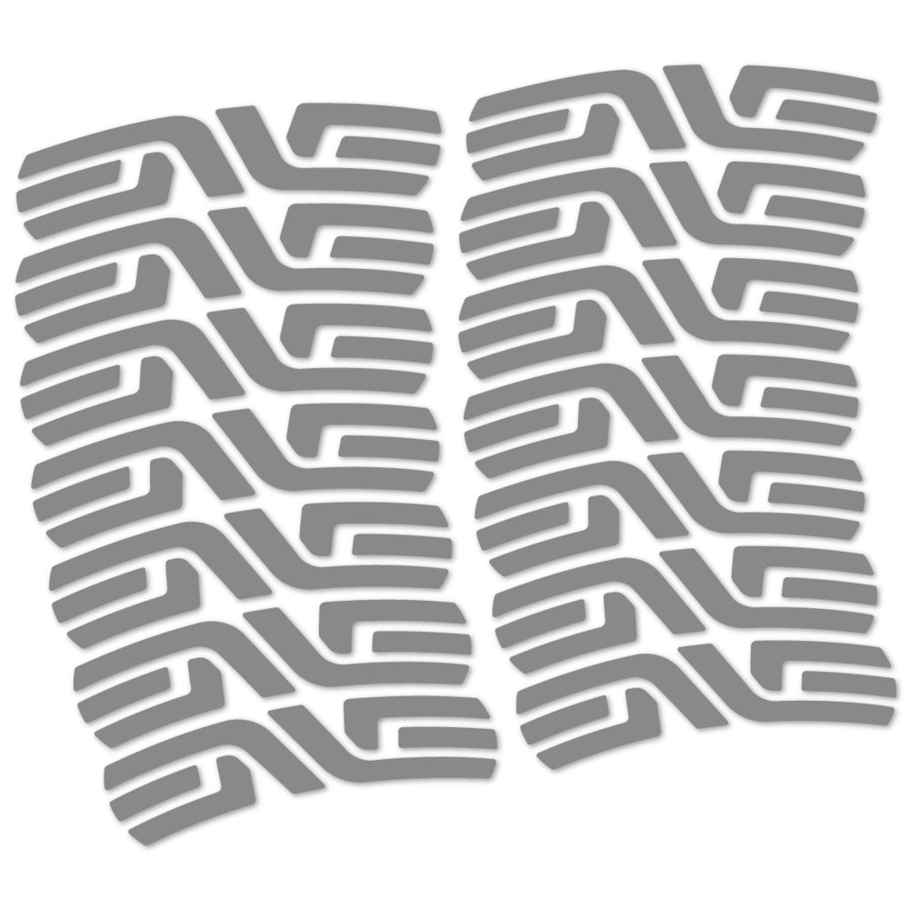 Stickers for ENVE SES 3.4 Disc Carbon Perfil 43 mm, Road Wheel vinyl decals - Traffic Grey