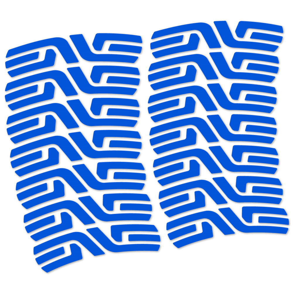 Stickers for ENVE SES 3.4 Disc Carbon Perfil 43 mm, Road Wheel vinyl decals - Sea Blue
