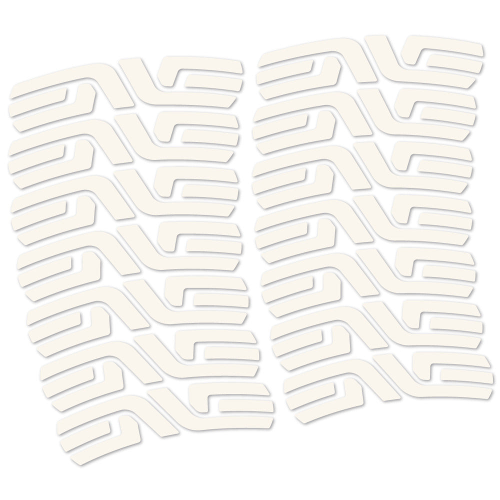 Stickers for ENVE SES 3.4 Disc Carbon Perfil 43 mm, Road Wheel vinyl decals - Bone White