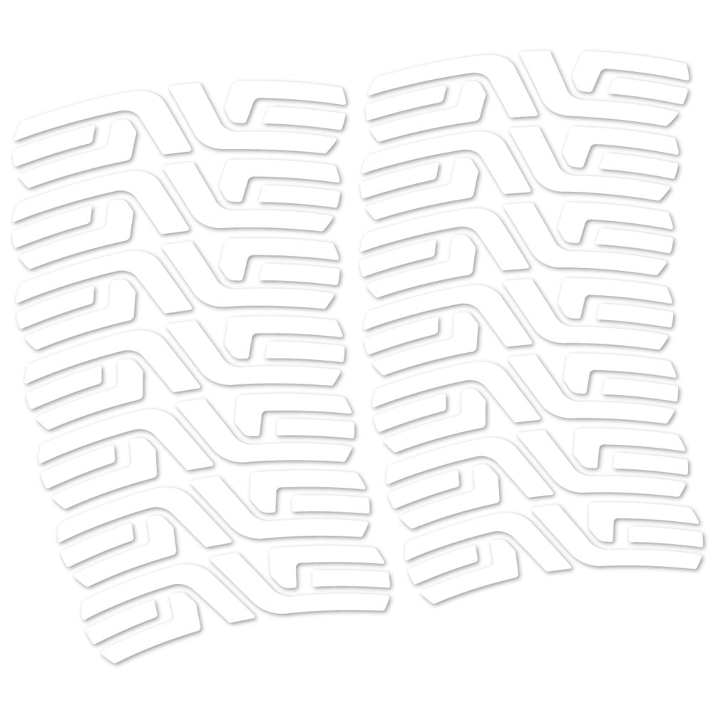 Stickers for ENVE SES 3.4 Disc Carbon Perfil 43 mm, Road Wheel vinyl decals - White
