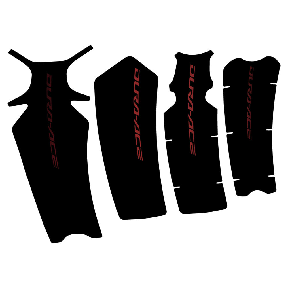Stickers for Shimano Dura-Ace FC-R9200, Crankset vinyl decals - Copper