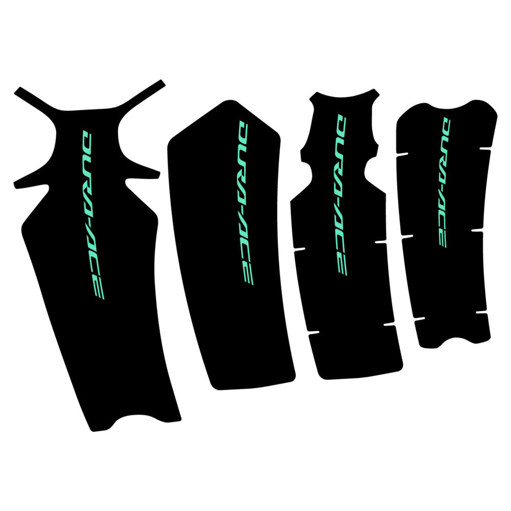Stickers for Shimano Dura-Ace FC-R9200, Crankset vinyl decals - Mint