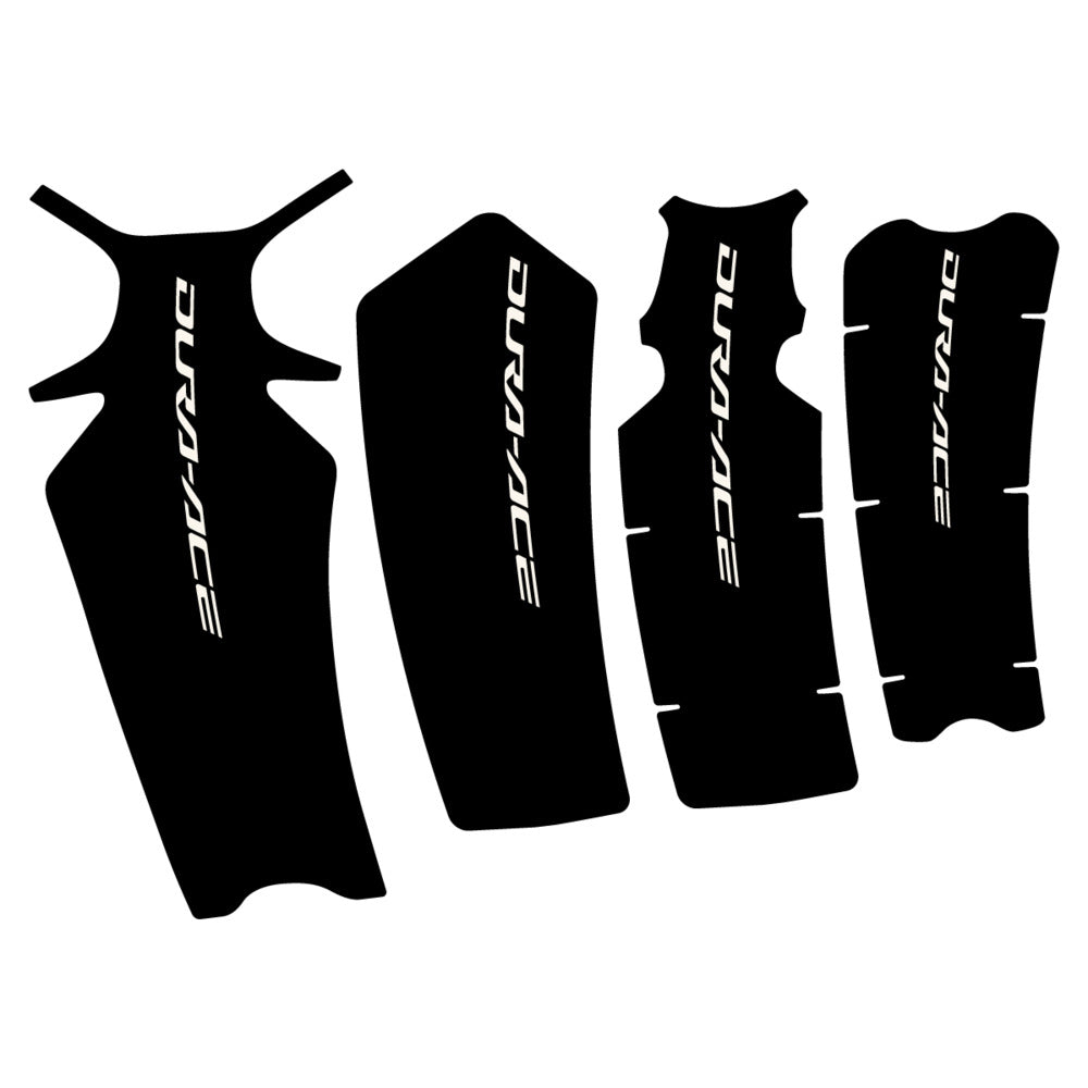 Stickers for Shimano Dura-Ace FC-R9200, Crankset vinyl decals - Bone White