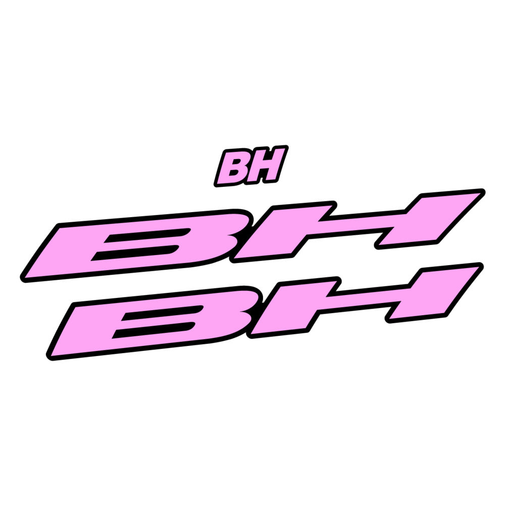 Stickers for BH Lynx Race Evo Carbon 8.5 DX852 2022, Frame vinyl decals - Light Lilac
