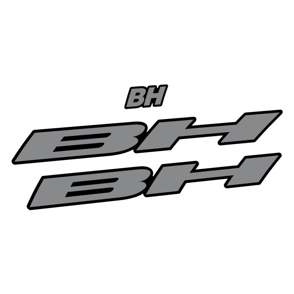 Stickers for BH Lynx Race Evo Carbon 8.5 DX852 2022, Frame vinyl decals - Traffic Grey