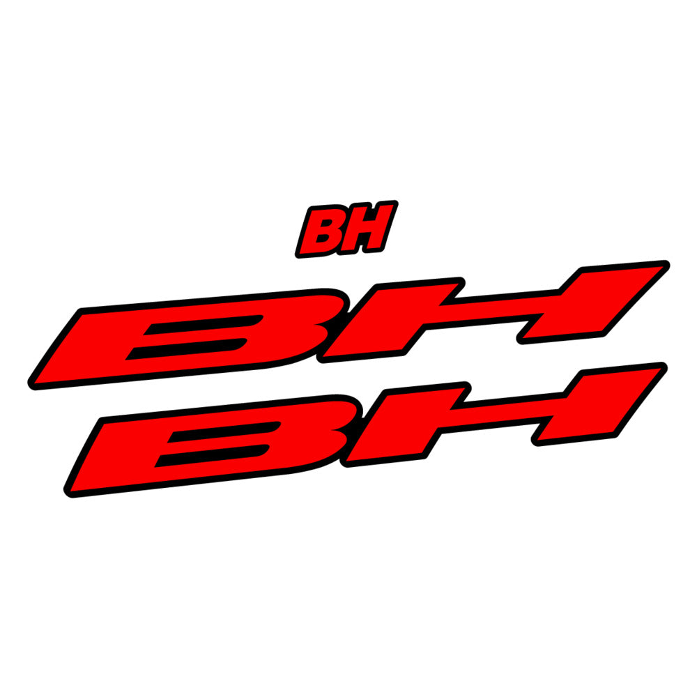 Stickers for BH Lynx Race Evo Carbon 8.5 DX852 2022, Frame vinyl decals - Orange Red