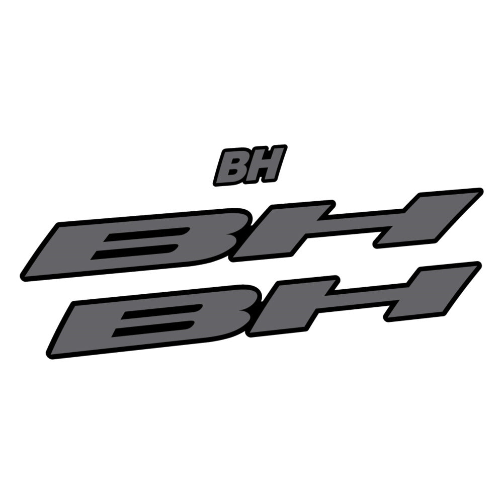 Stickers for BH Lynx Race Evo Carbon 8.5 DX852 2022, Frame vinyl decals - Medium Grey